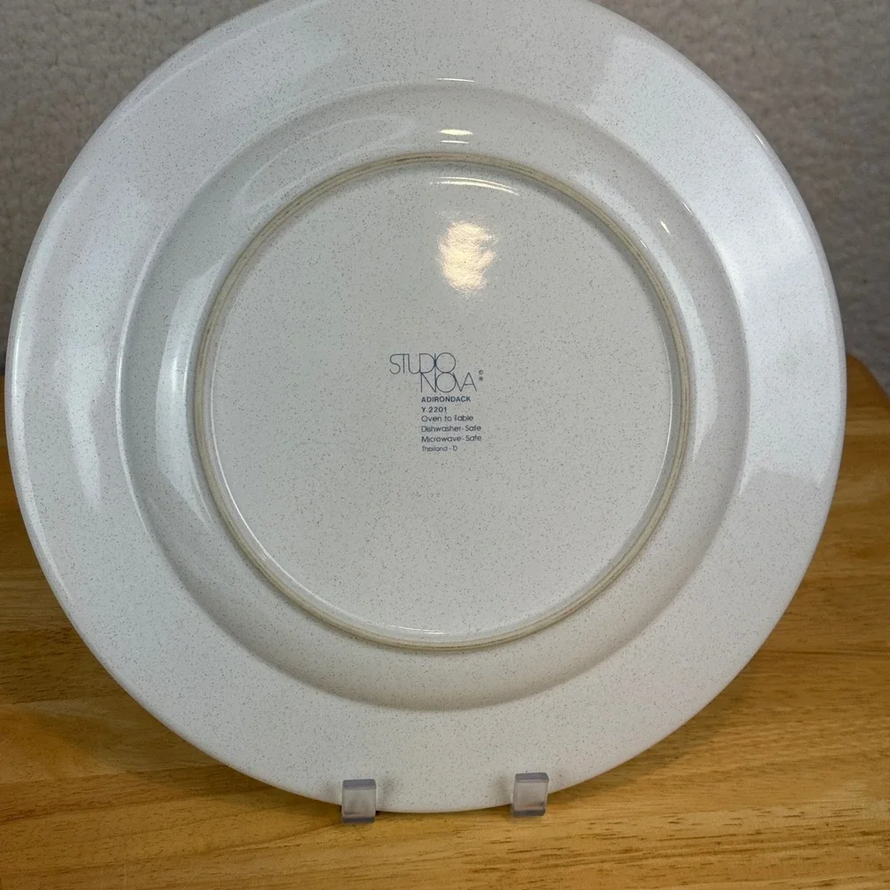 Studio Nova‎ Adirondack Y2201 Serving Plate Southwestern Tribal Speckled 12